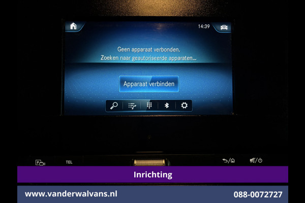 Mercedes-Benz Sprinter 316 CDI 164pk L2H2 Inrichting Euro6 Airco | 2800kg Trekhaak | Omvormer | Camera | Apple Carplay | Cruisecontrol Android Auto, Parkeersensoren