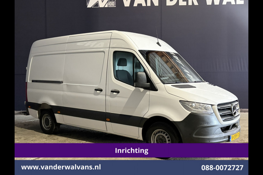Mercedes-Benz Sprinter 316 CDI 164pk L2H2 Inrichting Euro6 Airco | 2800kg Trekhaak | Omvormer | Camera | Apple Carplay | Cruisecontrol Android Auto, Parkeersensoren