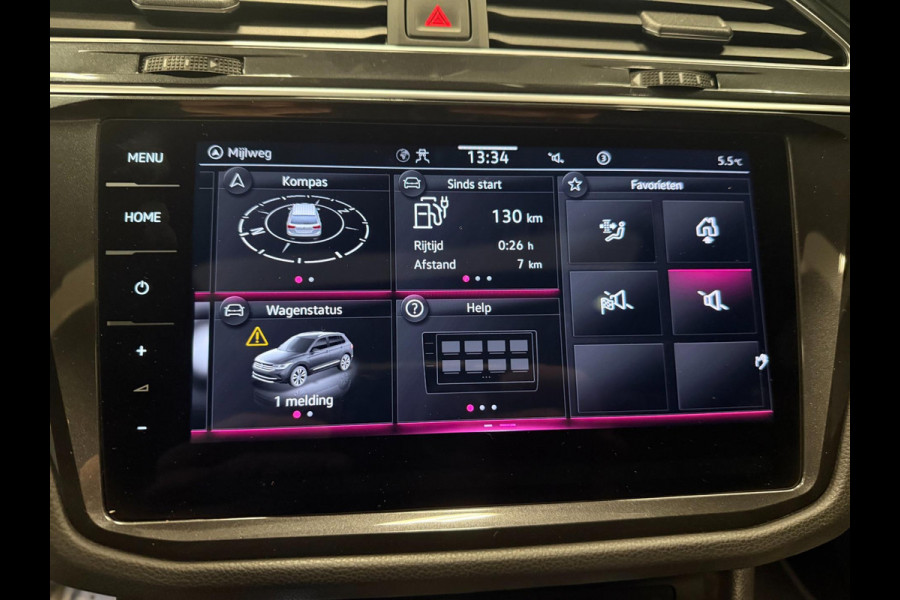 Volkswagen Tiguan 1.4 TSI eHybrid 2X R-LINE BLACK-LINE PANO/LEDER/M-STOELEN/NAVI/V-COCKPIT/DAB/LED///