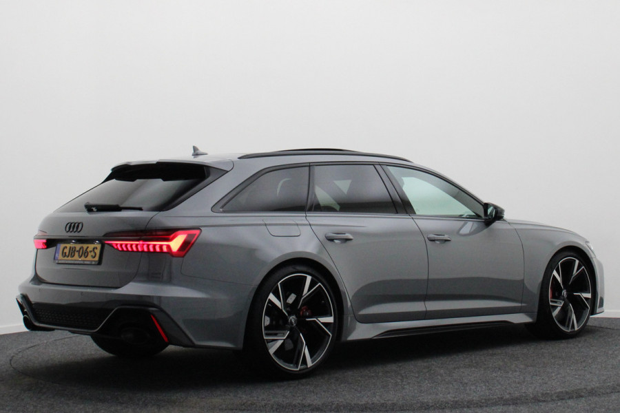 Audi RS6 Avant 4.0 TFSI Quattro 600 PK Panoramadak, B&O 3D, Dynamic Plus, Carbon, Ceramic, 4WB, HUD, 22"