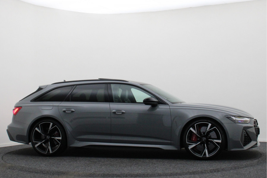 Audi RS6 Avant 4.0 TFSI Quattro 600 PK Panoramadak, B&O 3D, Dynamic Plus, Carbon, Ceramic, 4WB, HUD, 22"