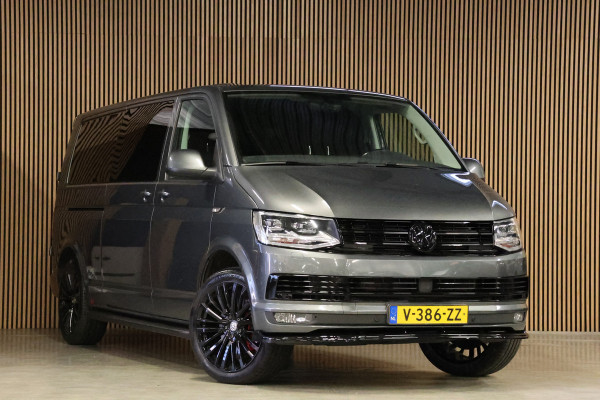Volkswagen Transporter 2.0 TDI DSG L2H1 204 PK DC Highline | ACC | Bi-Xenon | Navigatie | CarPlay | Dubbel cabine | Middenconsole | Trekhaak | NAP Logisch | Nieuwe APK