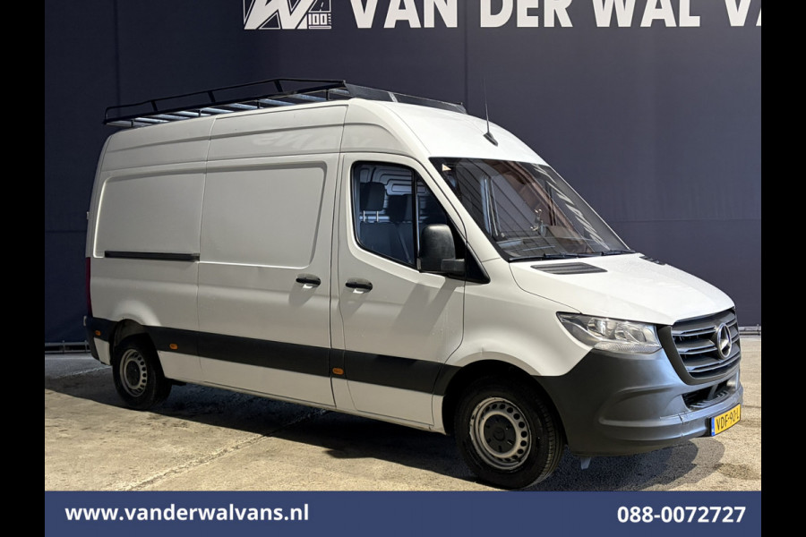 Mercedes-Benz Sprinter 314 CDI 143pk L2H2 Euro6 Airco | Imperiaal | Trekhaak | Parkeersensoren Bijrijdersbank