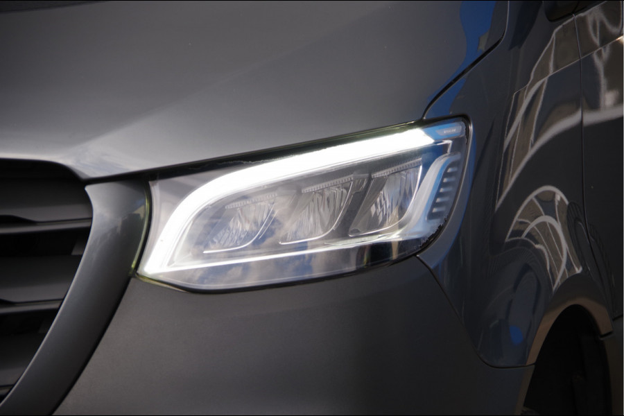 Mercedes-Benz Sprinter 519 3.0 CDI V6 L2H1 N1, AUT. LED, LEDER, DUBBELLUCHT, STOELVERWARMING, ELEKTR. SCHUIFDEUR, MBUX 10'', CAMERA, NAVI, CRUISE, CLIM