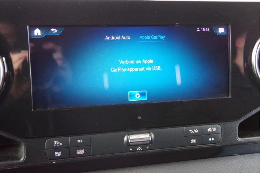 Mercedes-Benz Sprinter 519 3.0 CDI V6 L2H1 N1, AUT. LED, LEDER, DUBBELLUCHT, STOELVERWARMING, ELEKTR. SCHUIFDEUR, MBUX 10'', CAMERA, NAVI, CRUISE, CLIM