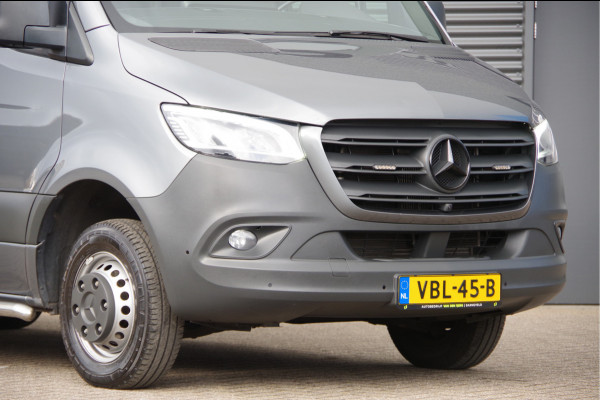 Mercedes-Benz Sprinter 519 3.0 CDI V6 L2H1 N1, AUT. LED, LEDER, DUBBELLUCHT, STOELVERWARMING, ELEKTR. SCHUIFDEUR, MBUX 10'', CAMERA, NAVI, CRUISE, CLIM