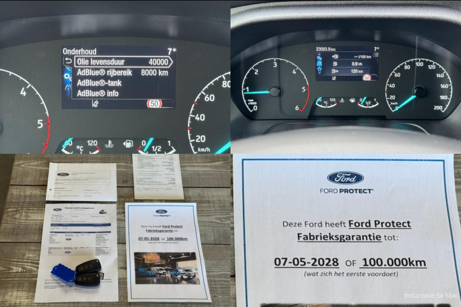 Ford Transit 350 2.0 TDCI L4H3 Trend RWD | Garantie 2028 | Navi | Digitale spiegel | Express Line | CarPlay | Clima | Stoelverw.