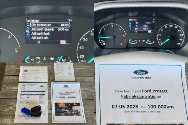 Ford Transit 350 2.0 TDCI L4H3 Trend RWD | Garantie 2028 | Navi | Digitale spiegel | Express Line | CarPlay | Clima | Stoelverw.