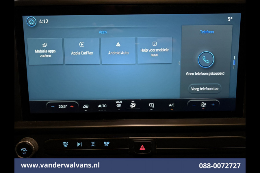 Ford Transit Custom 2.0 TDCI 136pk L2H1 Euro6 Airco | Camera | LED | Cruisecontrol | Apple Carplay Android Auto, Parkeersensoren, Verwarmde voorruit, Bijrijdersbank