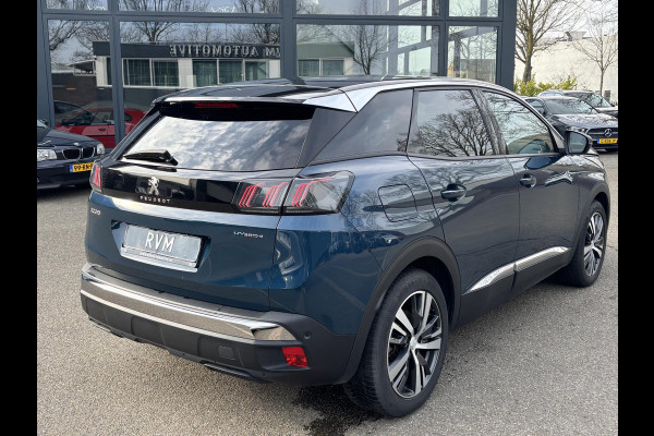 Peugeot 3008 1.6 HYbrid 225 Allure Pack Business PHEV COMPLEET| STANDKACHEL| DODE HOEK SENSOR| ADAPTIVE CRUISE CONTROL| CAMERA ACHTER + VOOR |STOELVERWARMING| ELEKTRISCHE ACHTERKLEP|