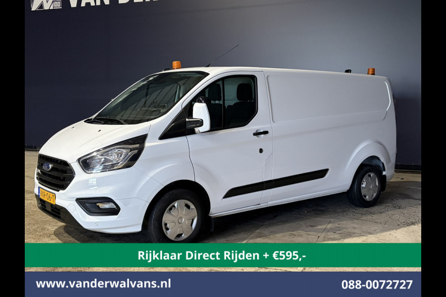 Ford Transit Custom 2.0 TDCI 130pk L2H1 Inrichting Euro6 *Rijklaar Direct Rijden* Airco | Camera | LED | Cruisecontrol | Verwarmde voorruit Parkeersensoren, 2800kg trekvermogen, Bijrijdersbank