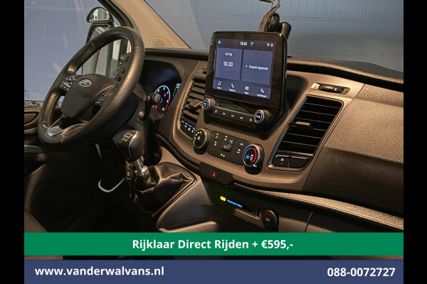 Ford Transit Custom 2.0 TDCI 130pk L2H1 Inrichting Euro6 *Rijklaar Direct Rijden* Airco | Camera | LED | Cruisecontrol | Verwarmde voorruit Parkeersensoren, 2800kg trekvermogen, Bijrijdersbank