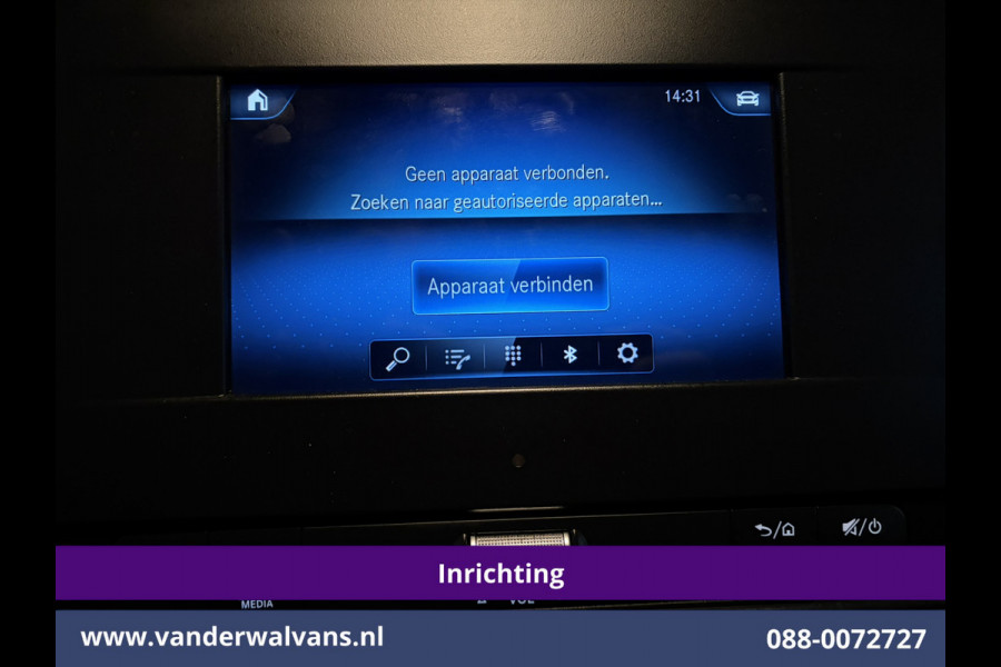 Mercedes-Benz Sprinter 316 CDI 164pk 3500kg Trekhaak L2H2 Inrichting Euro6 Airco | Omvormer | Camera | Apple Carplay | Cruisecontrol Android Auto, Parkeersensoren