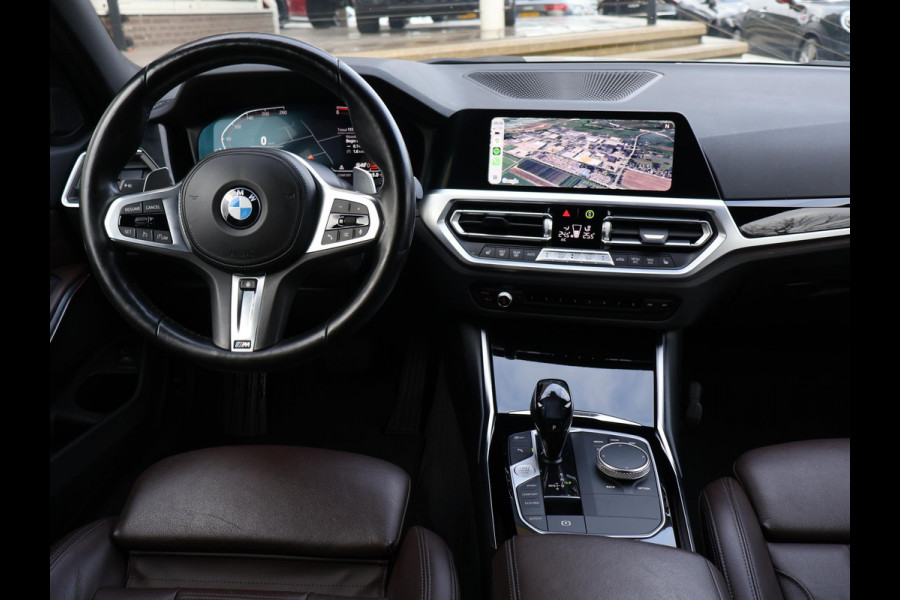 BMW 3 Serie Touring 320d HIGH EXECUTIVE SPORTLINE 190 PK AUT. *ALPINWEISS* + ELEK. TREKHAAK | LASER LED | 18 INCH | STOEL/STUURWIELVERW.