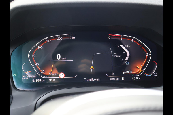 BMW 3 Serie Touring 320d HIGH EXECUTIVE SPORTLINE 190 PK AUT. *ALPINWEISS* + ELEK. TREKHAAK | LASER LED | 18 INCH | STOEL/STUURWIELVERW.