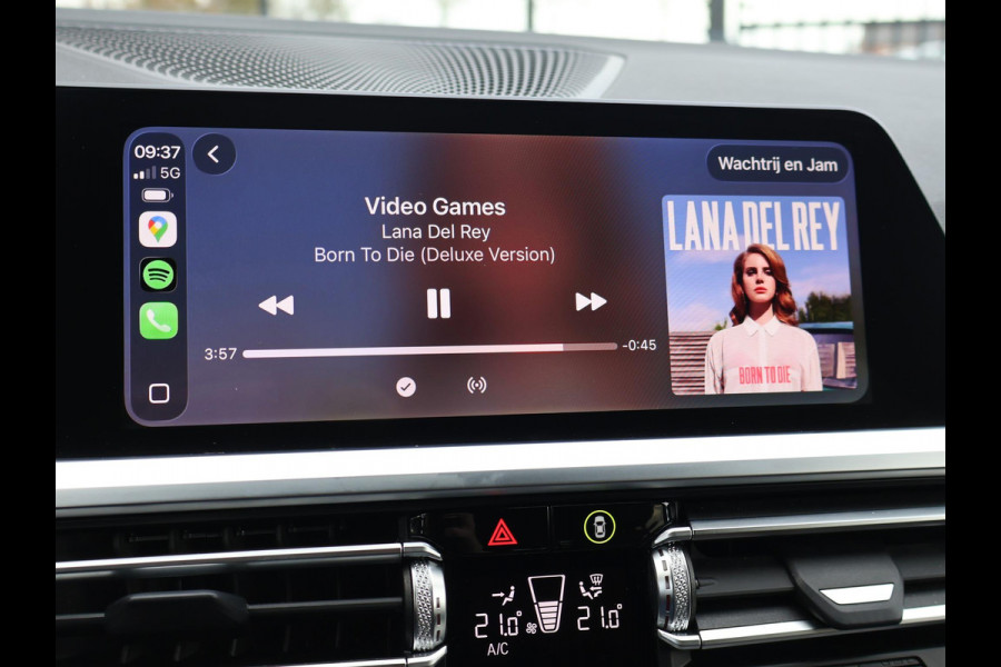 BMW 3 Serie Touring 320d HIGH EXECUTIVE SPORTLINE 190 PK AUT. *ALPINWEISS* + ELEK. TREKHAAK | LASER LED | 18 INCH | STOEL/STUURWIELVERW.