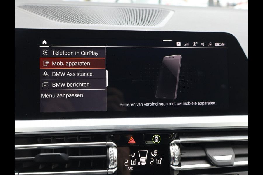 BMW 3 Serie Touring 320d HIGH EXECUTIVE SPORTLINE 190 PK AUT. *ALPINWEISS* + ELEK. TREKHAAK | LASER LED | 18 INCH | STOEL/STUURWIELVERW.