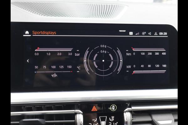 BMW 3 Serie Touring 320d HIGH EXECUTIVE SPORTLINE 190 PK AUT. *ALPINWEISS* + ELEK. TREKHAAK | LASER LED | 18 INCH | STOEL/STUURWIELVERW.