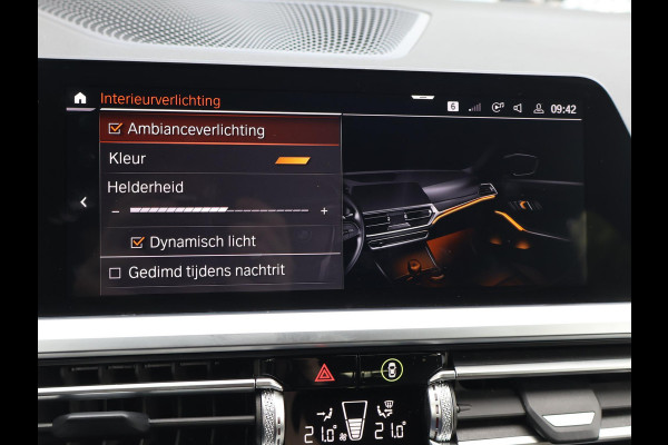 BMW 3 Serie Touring 320d HIGH EXECUTIVE SPORTLINE 190 PK AUT. *ALPINWEISS* + ELEK. TREKHAAK | LASER LED | 18 INCH | STOEL/STUURWIELVERW.