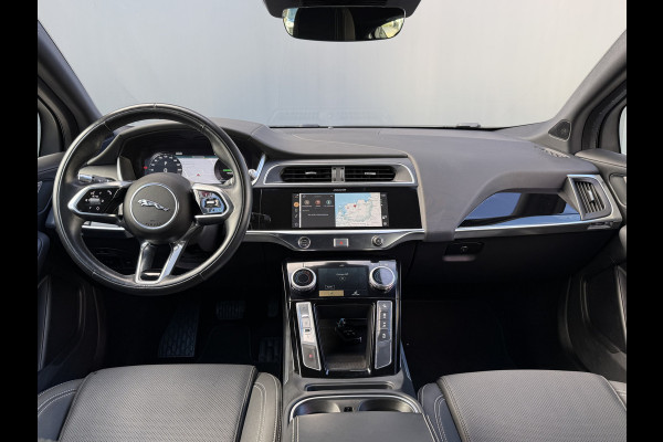 Jaguar I-PACE BWJ 12-2020 | SOH90,4% 3FASE EV320 S Business Pack 90 kWh | LEER | 360 CAMERA | 20'' LMV | CLIMA | NAVI | STOELVERW | CARPLAY