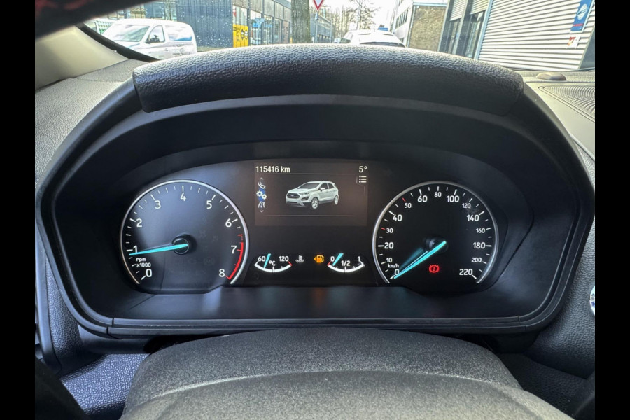 Ford EcoSport 1.0 EcoBoost ST-Line - Navigatie I Airco I Sport pakket I Leer / Alcantara I PDC I Achteruitrij Camera I Dealer ond.