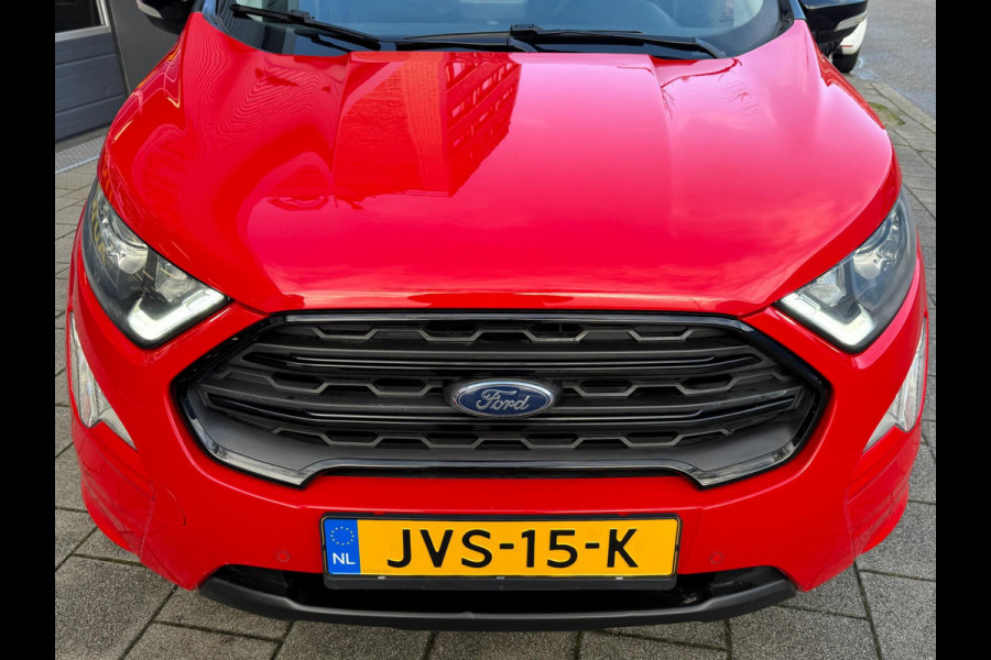 Ford EcoSport 1.0 EcoBoost ST-Line - Navigatie I Airco I Sport pakket I Leer / Alcantara I PDC I Achteruitrij Camera I Dealer ond.
