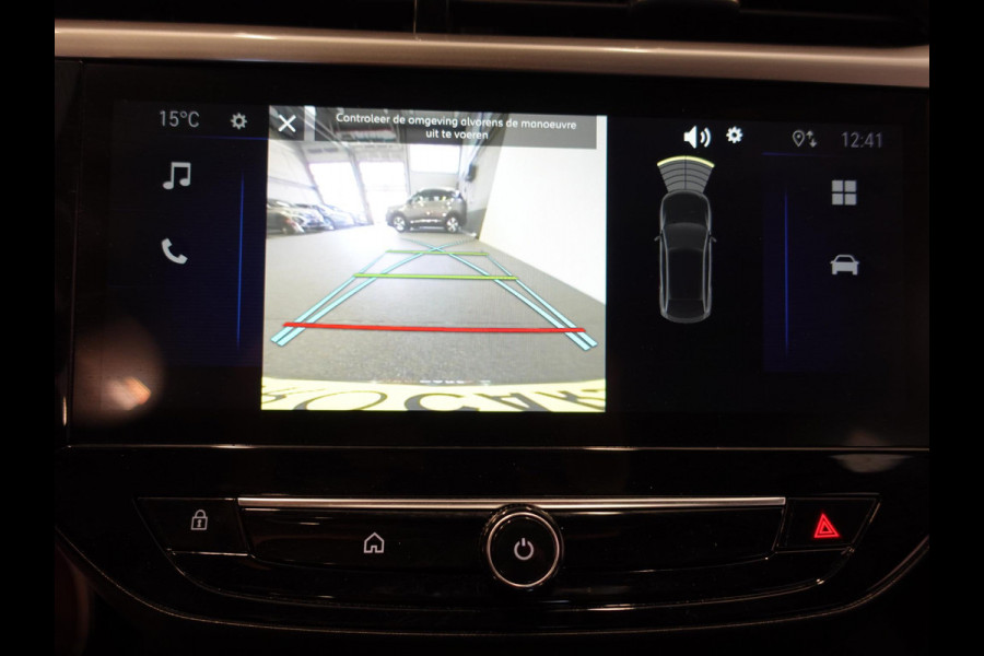 Opel Corsa 1.2 Turbo 100pk Hybrid GS Automaat Navigatie Apple Carplay/Android Auto Camera Parkeersensoren Cruise Control Dodehoek assistent Airco Lichtmetalen velgen Virtual Cockpit Getinte ramen