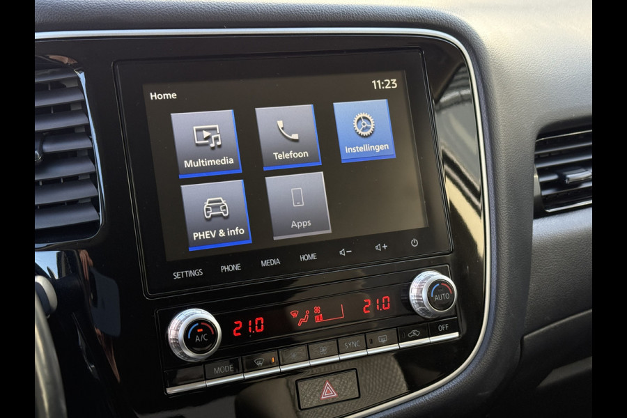 Mitsubishi Outlander BWJ 2021 | 2.4 225PK PHEV Pure | CLIMA | NAVI | STOELVERW | LEDER | CAMERA A | CARPLAY |