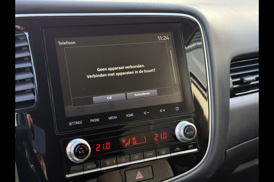 Mitsubishi Outlander BWJ 2021 | 2.4 225PK PHEV Pure | CLIMA | NAVI | STOELVERW | LEDER | CAMERA A | CARPLAY |