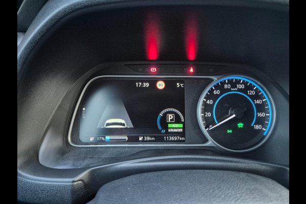 Nissan Leaf Tekna 40 kWh ProPilot SOH 86,8%, half leder, NAP