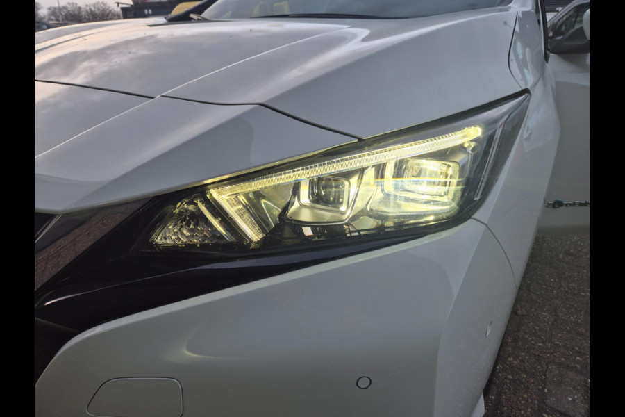 Nissan Leaf Tekna 40 kWh ProPilot SOH 86,8%, half leder, NAP