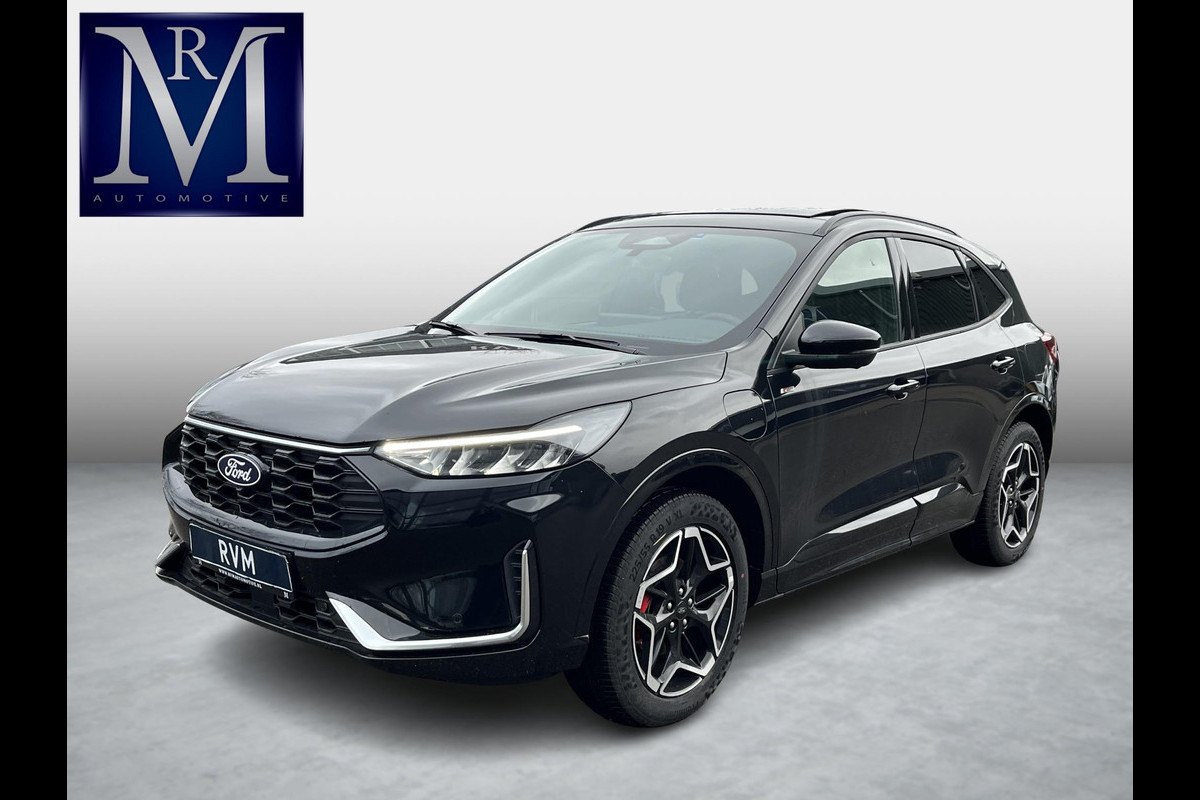 Ford Kuga 2.5 PHEV ST-Line X NIEUWE AUTO | FABRIEKSGARANTIE WINTERPACK | PANO | 360 CAMERA| ELEK. ACHTERKLEP| ACHTERBANK VERWARMD| STOEL + STUURVERWARMING| SUPER COMPLEET!