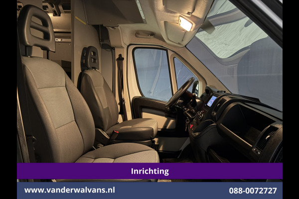 Fiat Ducato 3.0 NP 136pk L4H2 Post NL inrichting Euro6 Airco | Camera | Sidebars | 270 graden achterdeuren, schappen, doorloopdeur
