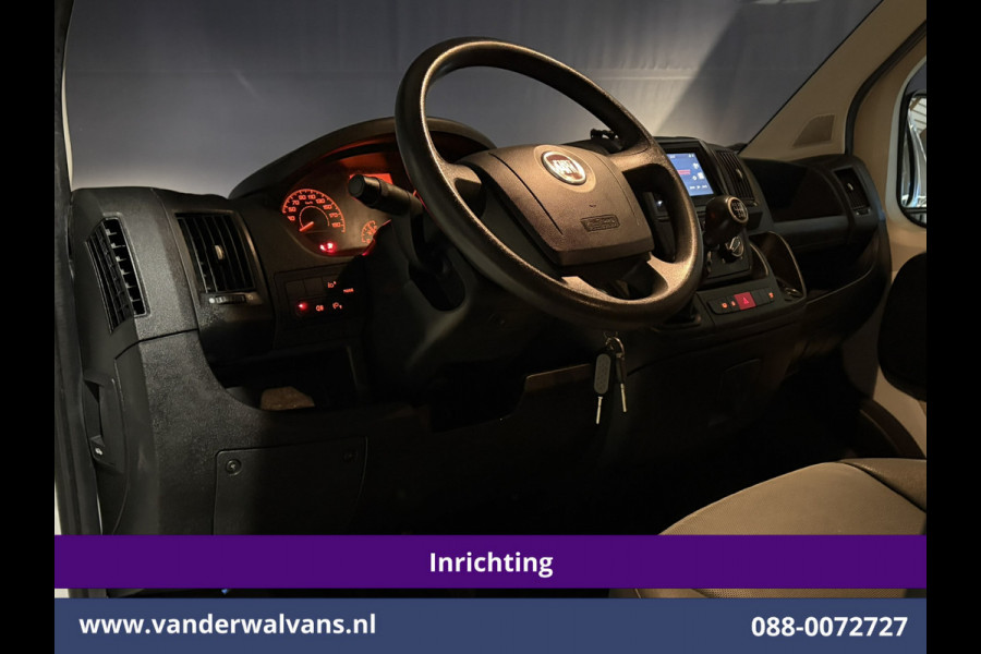 Fiat Ducato 3.0 NP 136pk L4H2 Post NL inrichting Euro6 Airco | Camera | Sidebars | 270 graden achterdeuren, schappen, doorloopdeur