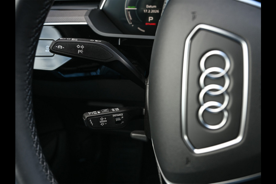 Audi Q8 Sportback e-tron 55 quattro 408pk S Edition 115 kWh | Panoramadak | S-Seats + Memory | B&O Sound | Camera | Luchtvering | Keyless | Active Cruise | Ambiance Interieur | 4-Zone Climate | Decor Carbon
