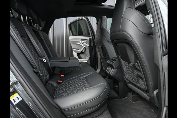 Audi Q8 Sportback e-tron 55 quattro 408pk S Edition 115 kWh | Panoramadak | S-Seats + Memory | B&O Sound | Camera | Luchtvering | Keyless | Active Cruise | Ambiance Interieur | 4-Zone Climate | Decor Carbon