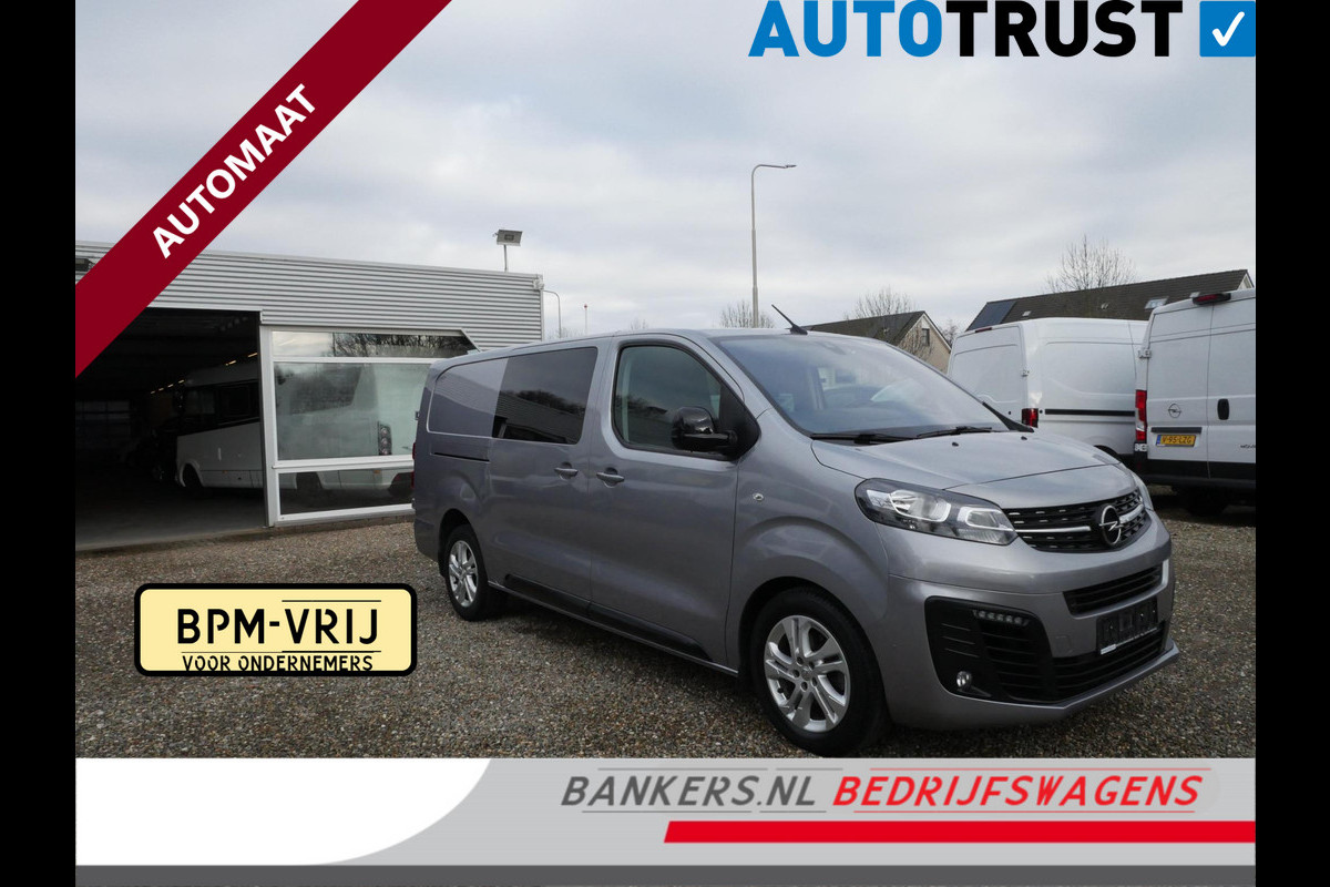 Opel Vivaro 2.0 CDTI 150PK, L3, Dubbel cabine, Airco, 2 x Schuifdeur