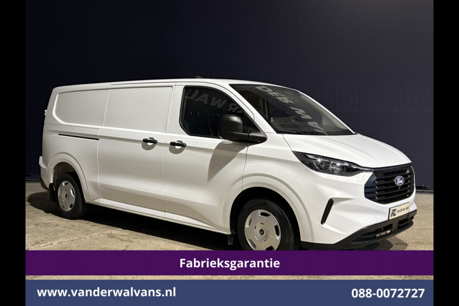 Ford Transit Custom 2.0 TDCI 136pk L2H1 Fabrieksgarantie Euro6 Airco | Camera | Apple Carplay | LED | Cruisecontrol | Verwarmde voorruit Android Auto, Parkeersensoren, Bijrijdersbank