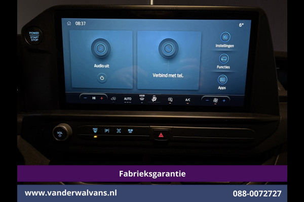 Ford Transit Custom 2.0 TDCI 136pk L2H1 Fabrieksgarantie Euro6 Airco | Camera | Apple Carplay | LED | Cruisecontrol | Verwarmde voorruit Android Auto, Parkeersensoren, Bijrijdersbank