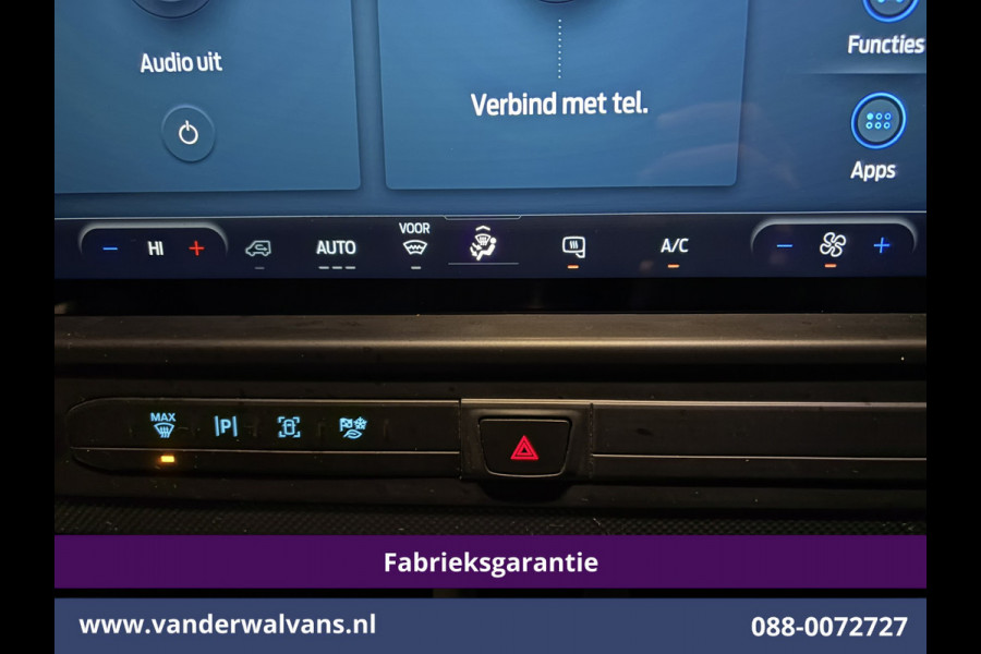 Ford Transit Custom 2.0 TDCI 136pk L2H1 Fabrieksgarantie Euro6 Airco | Camera | Apple Carplay | LED | Cruisecontrol | Verwarmde voorruit Android Auto, Parkeersensoren, Bijrijdersbank