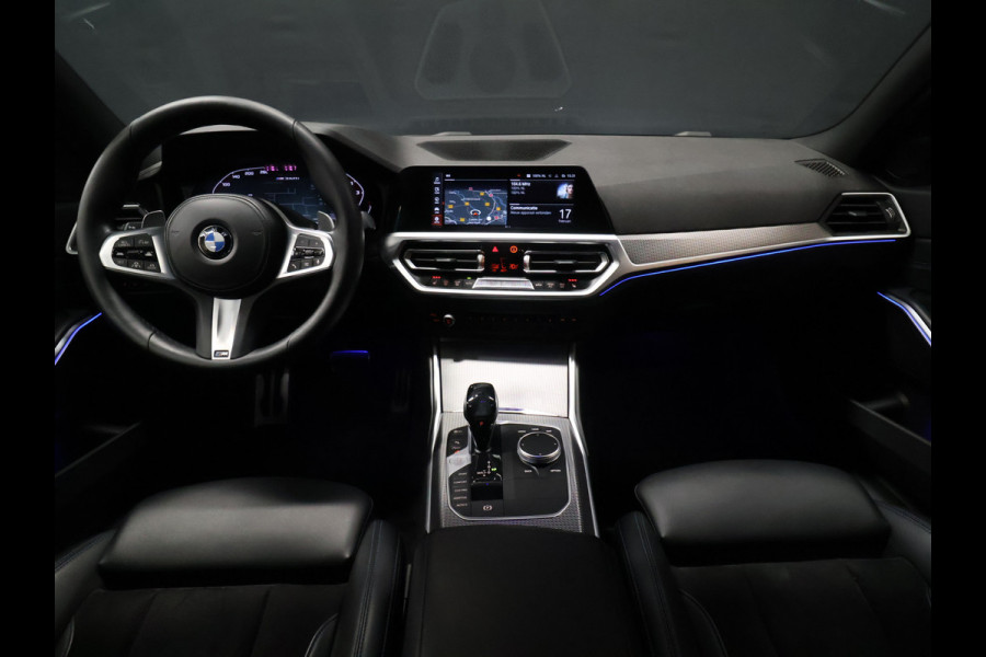 BMW 3-serie M340i xDrive High Executive [SCHUIFKANTELDAK, MEMORY SEATS, APPLE CARPLAY, ANDROID, HEAD-UP, ADAPTIVE CRUISE, SPORTSTOELEN, BMW LASER, CAMERA, STOELVERWARMING, CLIMATE, NIEUWSTAAT]
