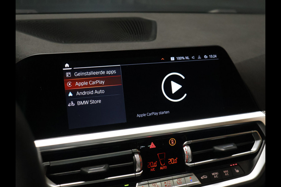 BMW 3-serie M340i xDrive High Executive [SCHUIFKANTELDAK, MEMORY SEATS, APPLE CARPLAY, ANDROID, HEAD-UP, ADAPTIVE CRUISE, SPORTSTOELEN, BMW LASER, CAMERA, STOELVERWARMING, CLIMATE, NIEUWSTAAT]