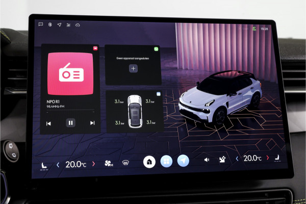 Lynk & Co 01 1.5 More | S/K-panodak | Dig. Cockpit | Stoel-+Stuurverw. | 360 Camera | Adapt. Cruise | Memory | Elek. klep | LM 20" |