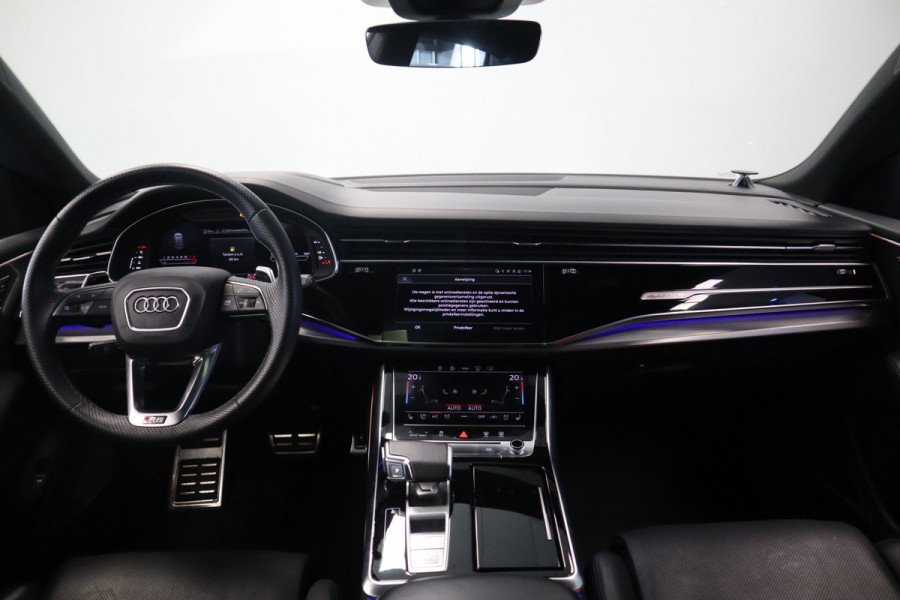 Audi Q8 4.0 TFSI RS Q8 quattro Panoramadak 23''Velgen Head-Up B&O Audio ! 2e Paasdag geopend van 12.00 tot 17:00u !