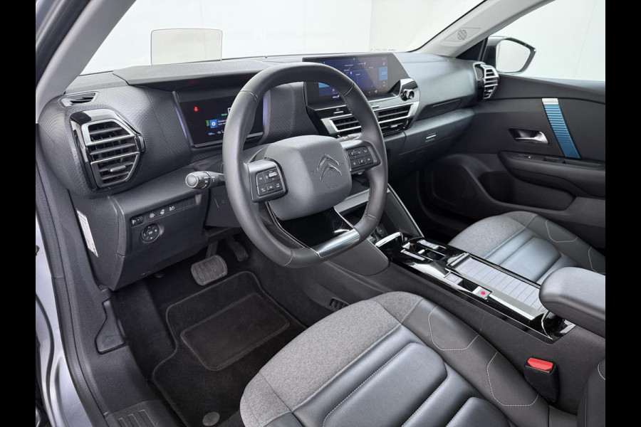Citroën Ë-C4 Shine 50 kWh SOH 98% 3-FASE LADER | STUUR- & STOELVERWARMING | TREKHAAK | HEAD-UP DISPLAY | CAMERA | KEYLESS START & GO | DODEHOEKDETECTIE | RIJKLAAR MET 12 MAANDEN BOVAG-GARANTIE