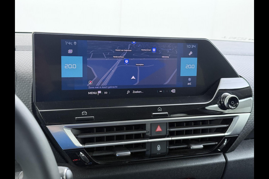 Citroën Ë-C4 Shine 50 kWh SOH 98% 3-FASE LADER | STUUR- & STOELVERWARMING | TREKHAAK | HEAD-UP DISPLAY | CAMERA | KEYLESS START & GO | DODEHOEKDETECTIE | RIJKLAAR MET 12 MAANDEN BOVAG-GARANTIE