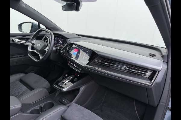 Audi Q4 e-tron 40 Launch edition Advanced Plus 77 kWh VAN € 33.900,- VOOR € 30.877,- UW LENTEVOORDEEL € 3.023,-! | SOH 92% | S-LINE INTERIEUR | PANORAMADAK | STOELVERWARMING | ELEKTRISCHE ACHTERKLEP | LUXE BEKLEDING | RIJKLAAR MET 12 MND BOVAG GARANTIE
