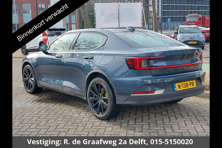 Polestar 2 Long Range Single Motor 78 kWh + Pilot Pack! SOH 90% | Trekhaak | Apple Carplay & AndroidAUTO |