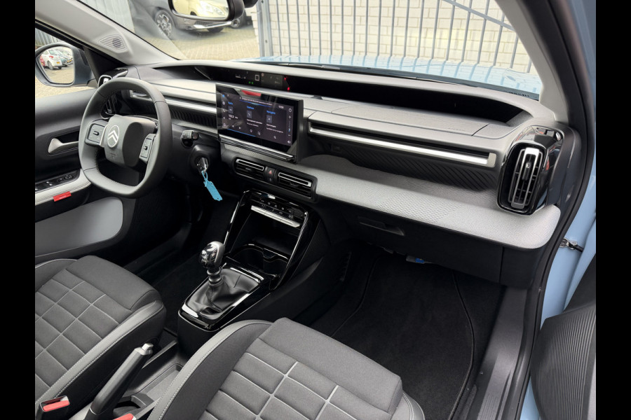 Citroën C3 100pk Max (Camera - Navigatie - Automatische Airco - Apple Carplay - 17"- Draadloos laden - LED)