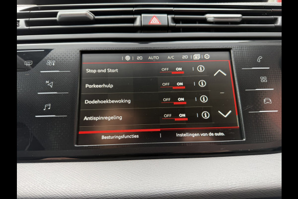 Citroën C4 Spacetourer 130pk Shine (Camera - Keyless Entry - Parkeersensoren V+A - Navigatie - Apple Carplay - Automatisch parkeren - Automatische Airc